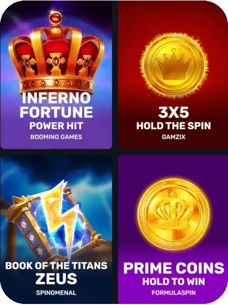 Luckywave spellenlijst