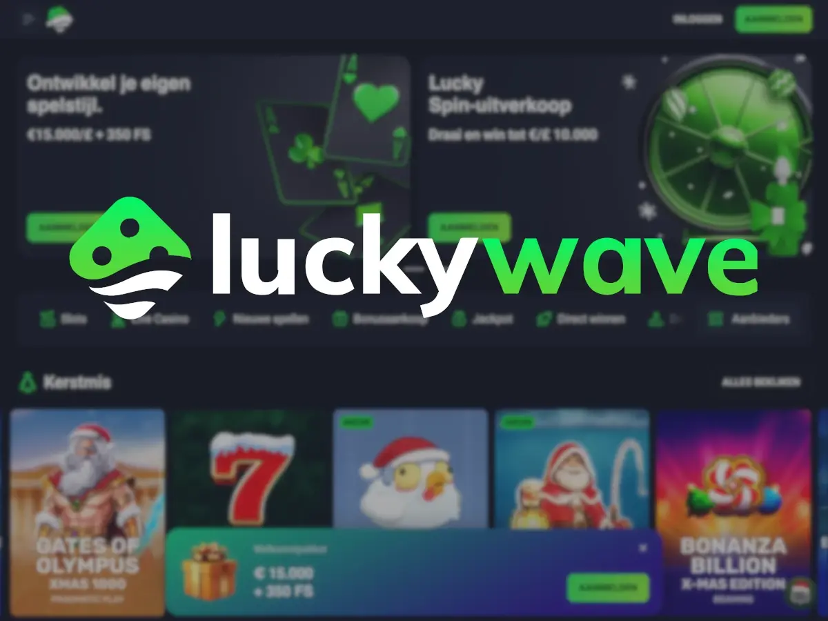 Luckywave Casino Interface