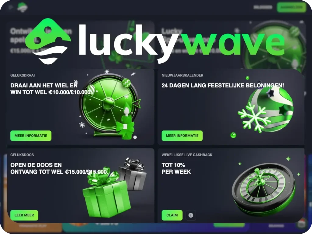 lucky wave casinobonus