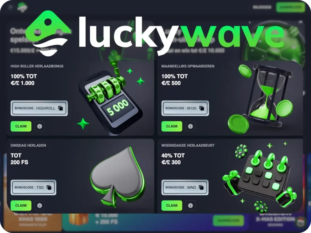 luckywave bonussen